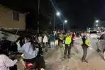 Mobil Hilang Kendali di Depan Mako Brimob Sumut, Satu Bengkel Rusak Parah