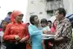 Kunjungi Korban Banjir