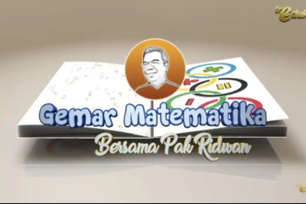 Soal Matematika Belajar dari Rumah TVRI SD Kelas 4-5-6 Bersama Pak Ridwan Senin 4 Mei