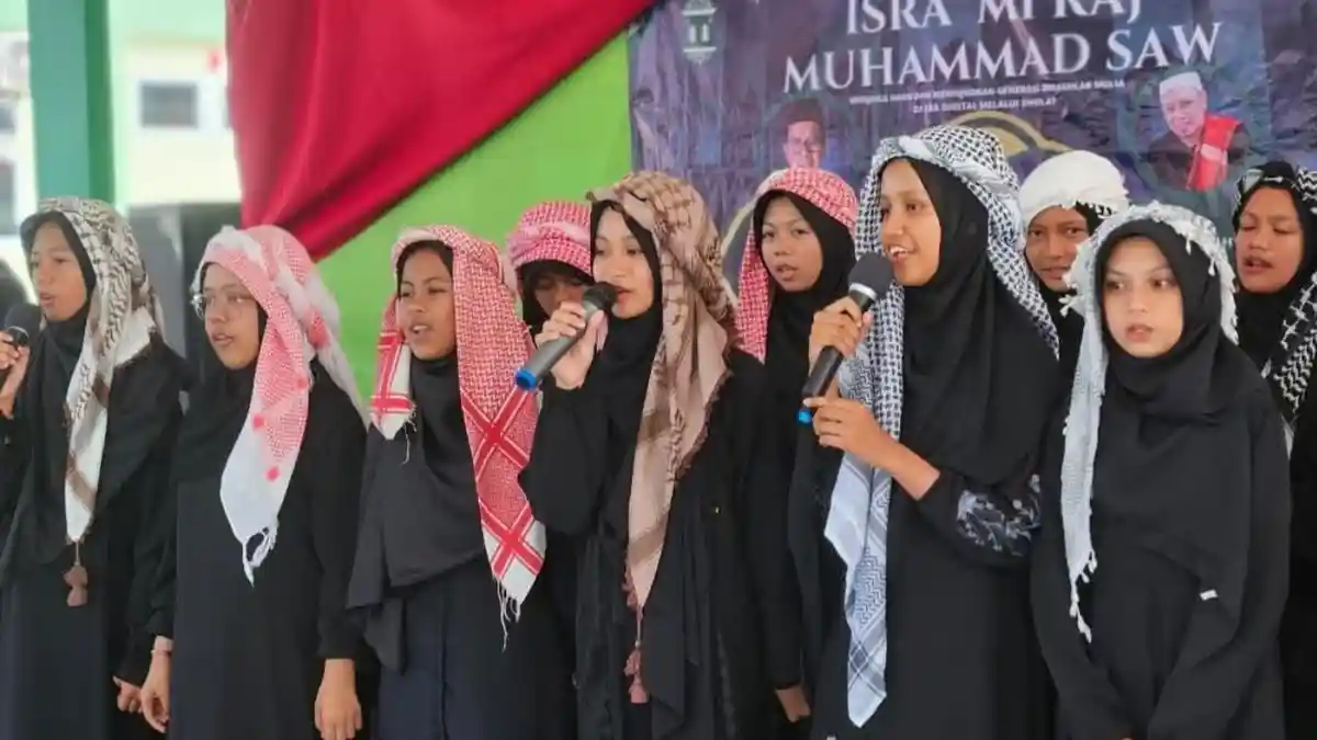 Peringatan Isra Mi'raj di MTsN Lingga, Mengambil Hikmah dari Perjalanan Spiritual Nabi Muhammad SAW