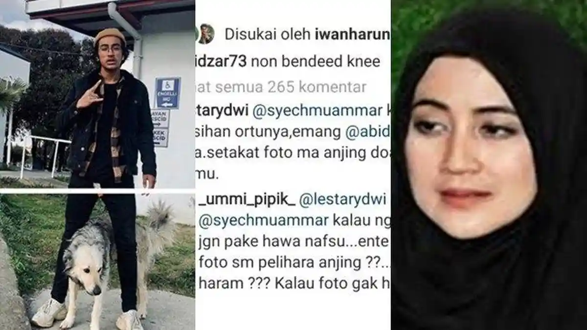 Foto Bareng Anjing, Anak Uje Diserang Komentar Pedas hingga Umi Pipik Angkat Bicara