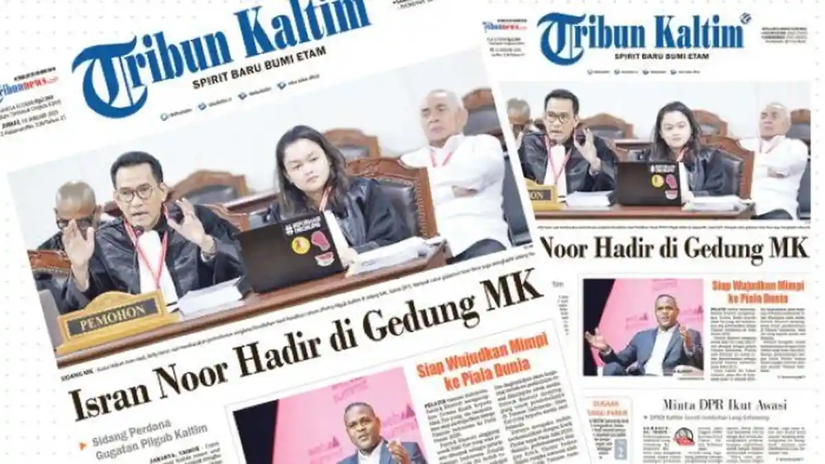Sidang Perdana Gugatan Pilgub Kaltim 2024, Isran Noor Hadir di Gedung MK