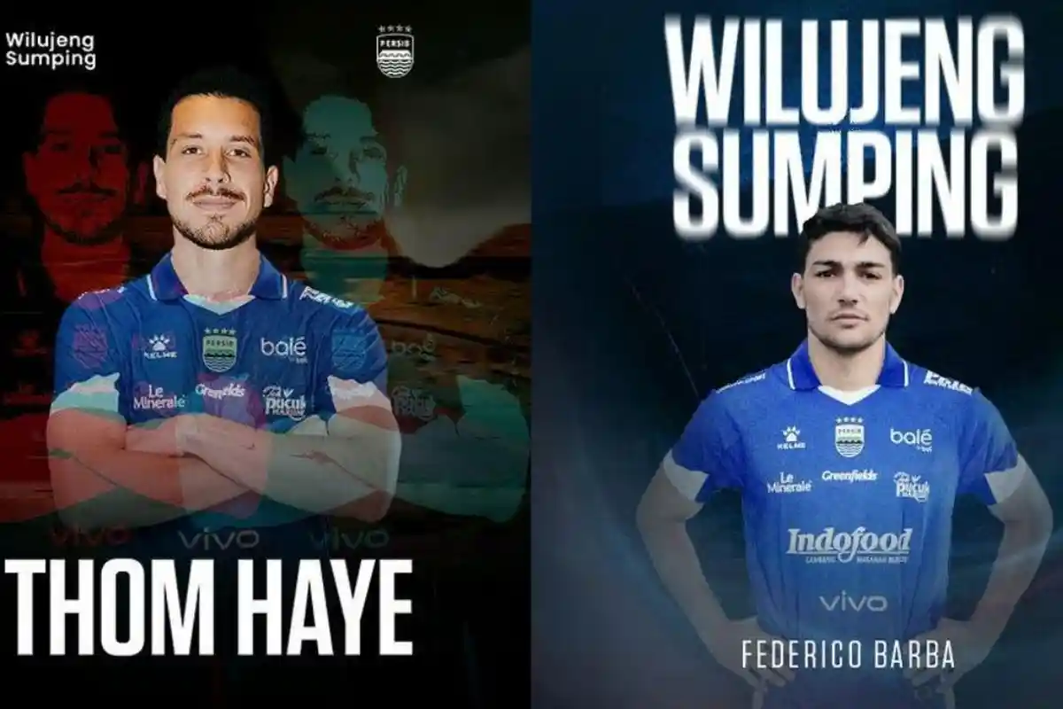 Langsung Debut di Persib Bandung, Thom Haye dan Federico Barba Disiapkan untuk Lawan Borneo FC