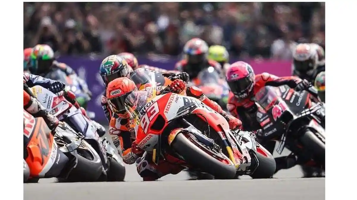 Hasil MotoGP Prancis, Gagal Masuk Finish Marc Marquez Tidak Menyesal ...