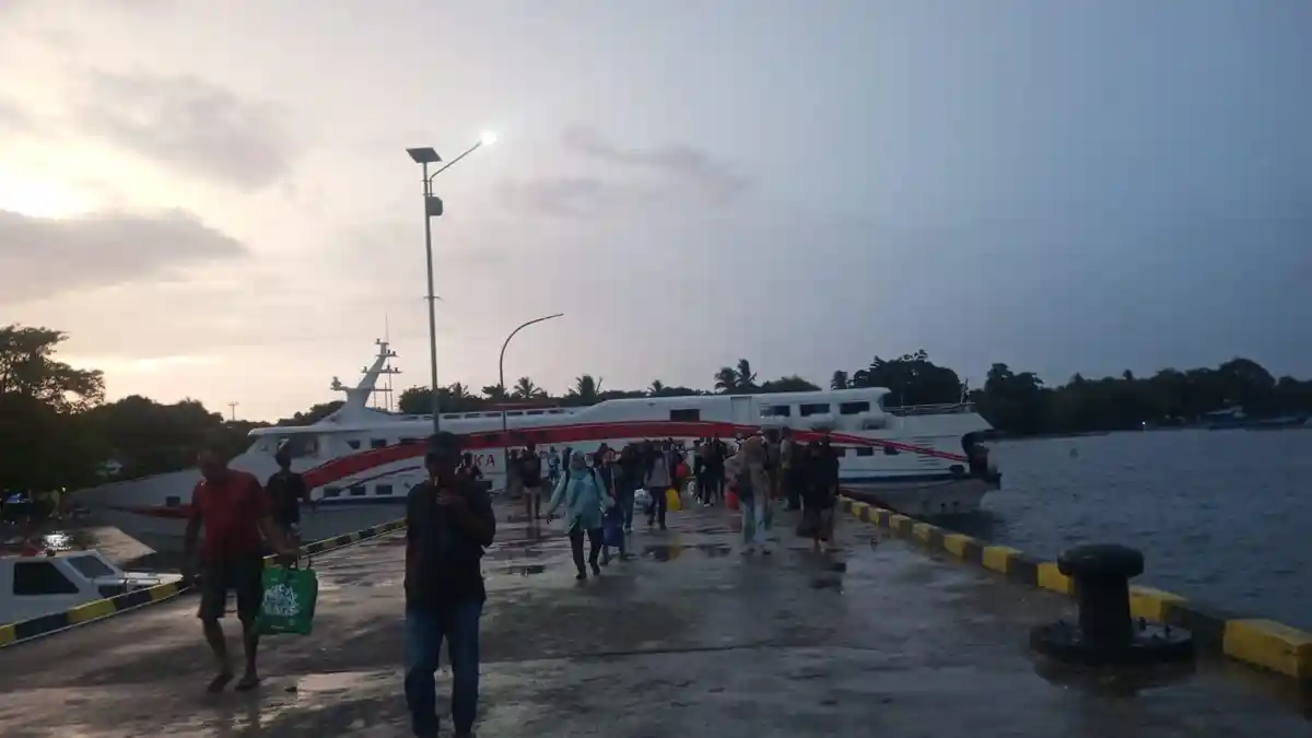 Awal 2026, Penumpang Kapal Cepat Tulehu - Amahai Kurang dari 200 Orang