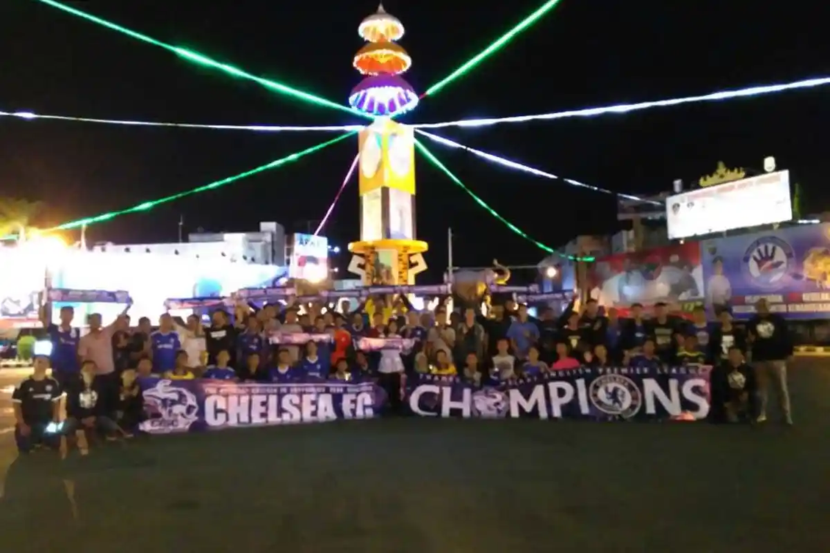 Suporter Chelsea FC di Lampung Harap Semua Tim di Liga 2 2020 Berjuang Raih Promosi Liga 1