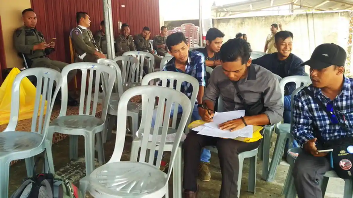 Baru 2 Pendaftar Serahkan Berkas Fisik CPNS di Pemprov Kaltara