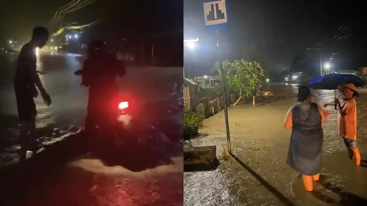 Banjir Terjang Desa Maleali Parigi Moutong, Satu Jembatan Terdampak