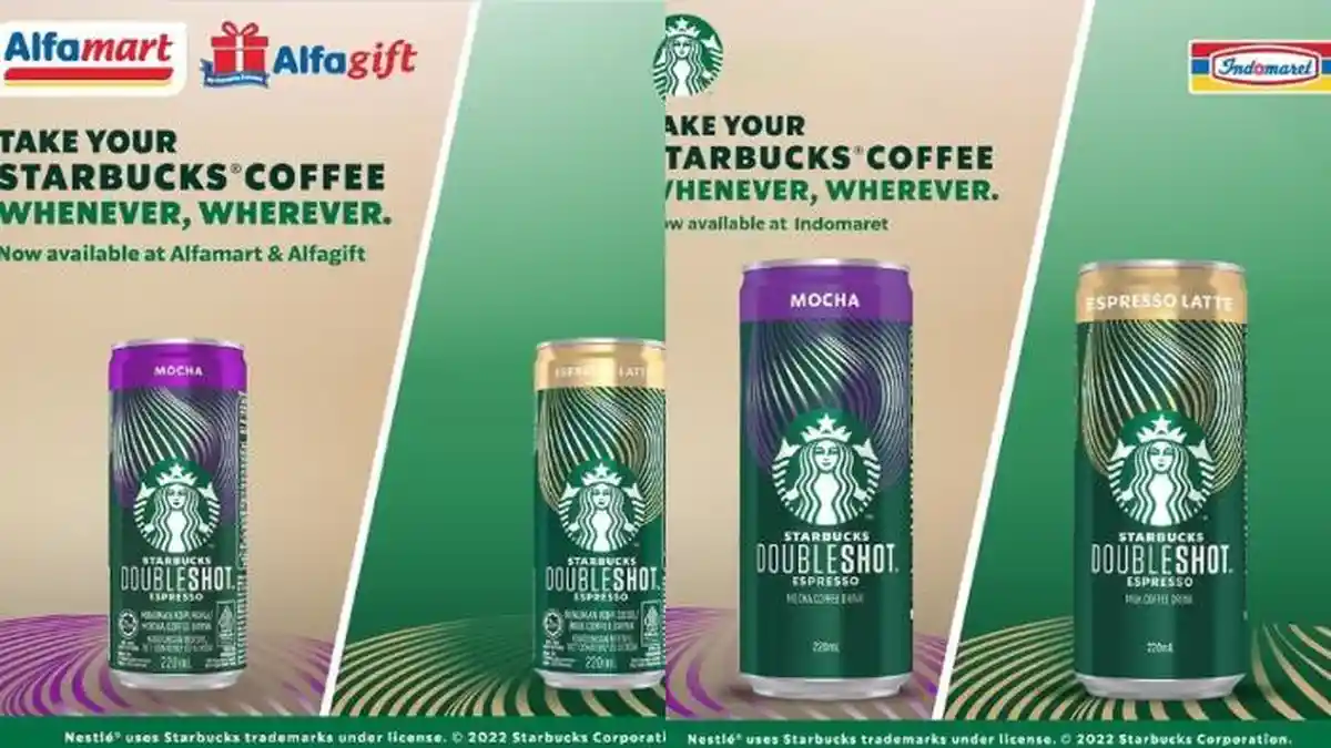 Starbucks Keluarkan Kemasan Kaleng, Harga Rp 15 Ribu di Alfamart dan Indomaret