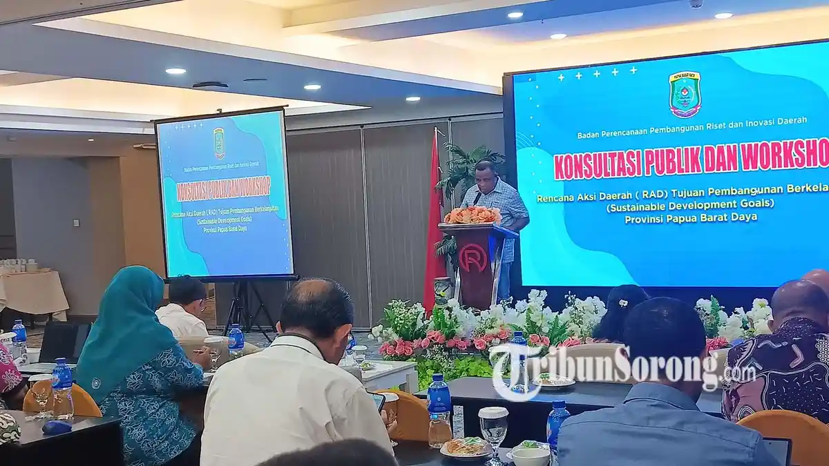 Bapperida Gelar Konsultasi Publik dan Workshop Menuju Pembangunan Berkelanjutan di PBD