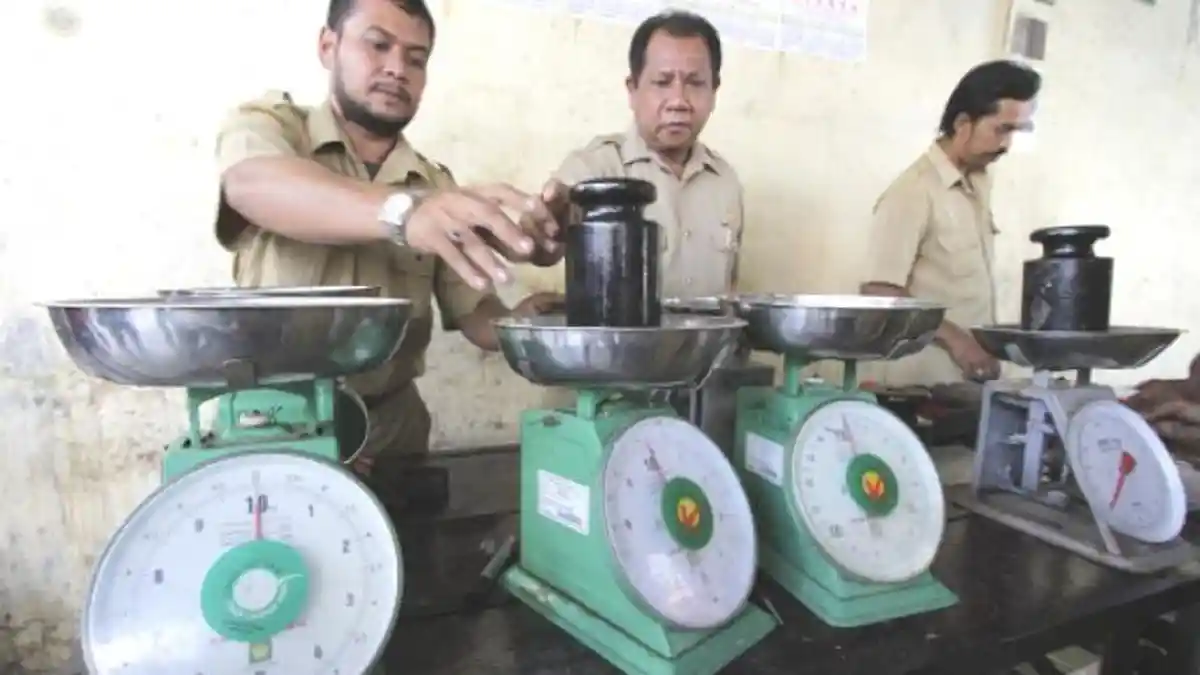 Disperindag Kabupaten Bintan Bakal Tera Ulang Timbangan Pasar. Ini Jadwalnya
