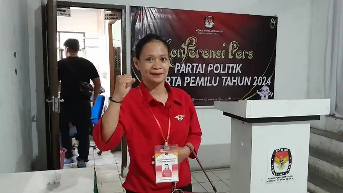 PDIP Tana Toraja Daftarkan 40 Persen Bacaleg Perempuan, Ketua: Kami Peduli