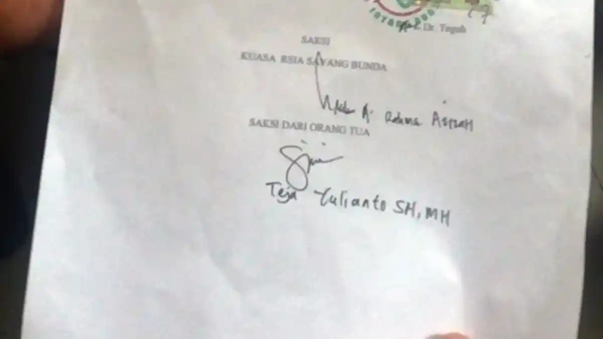 Senin, RSIA Sayang Bunda Janji Berikan Rekam Medis