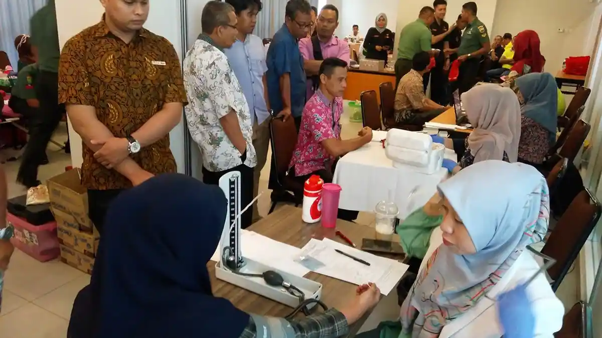 Dua Kampung Sadar Donor Darah di Padang, Ada di Kelurahan Kurao Pagang dan Pondok