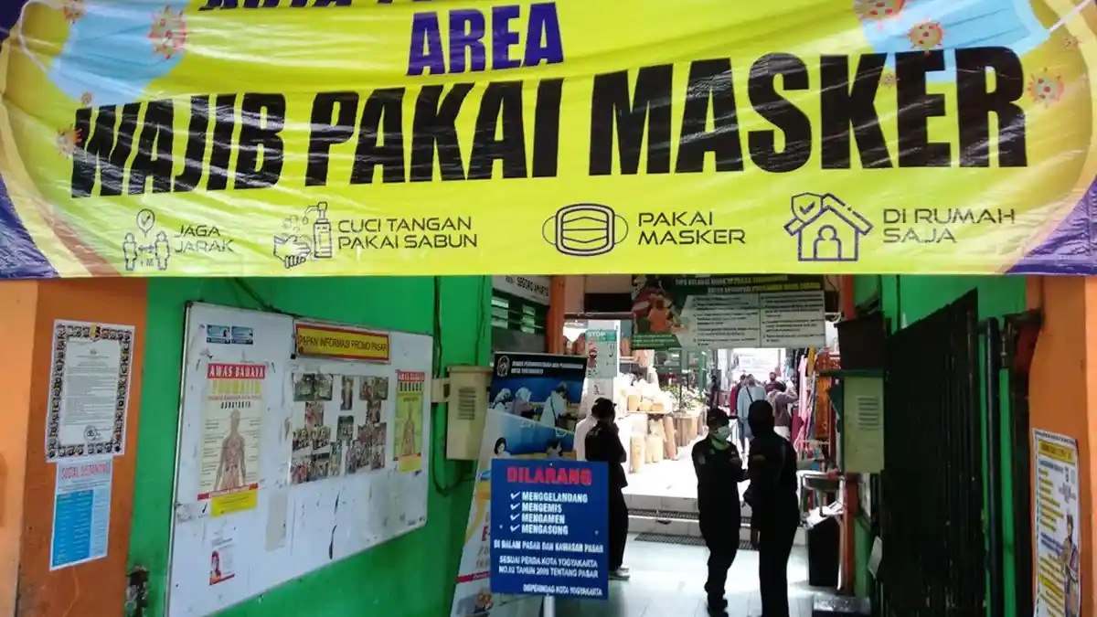 Setelah Tutup Tiga Hari, Aktivitas Pasar Kranggan Normal Kembali
