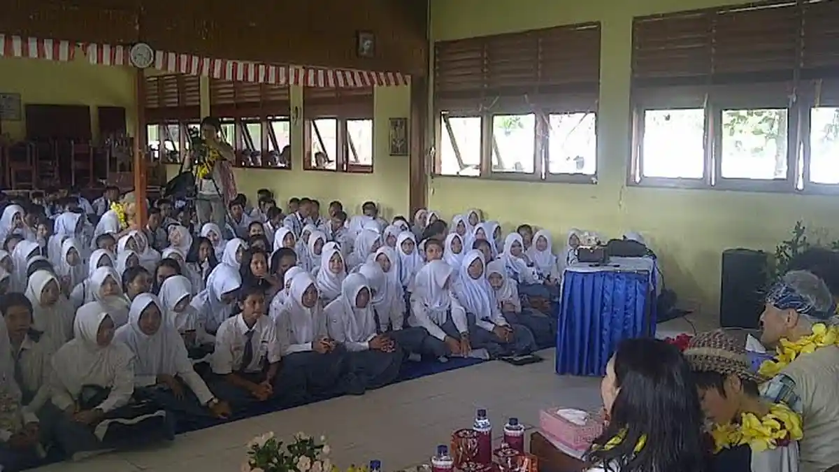 Dubes RI untuk Jepang Kunjungi Pelajar SMAN 2 Tanjungpandan