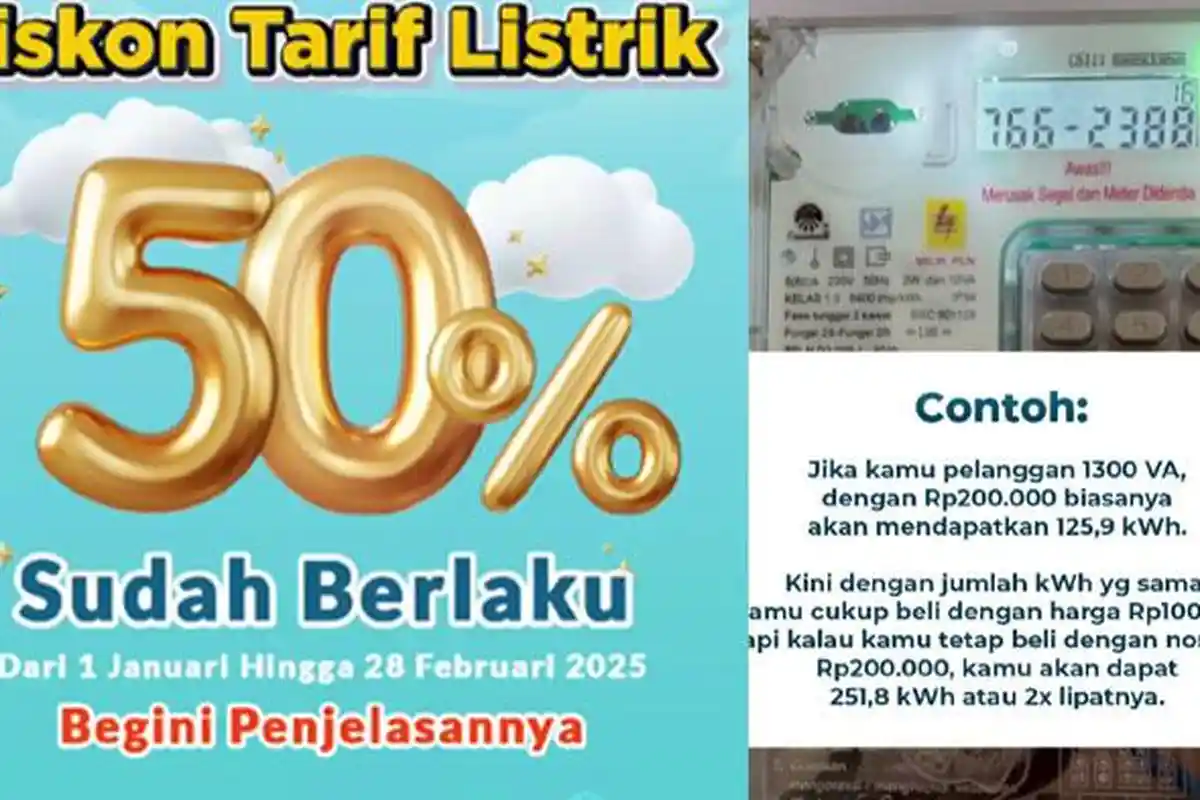Boleh Beli Token Listrik Diskon 50 Persen Berkali-kali Sebelum Februari Berakhir? Ini Penjelasan PLN