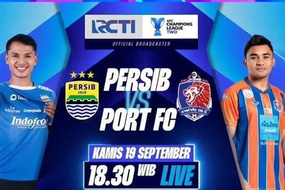 Link Live Streaming Persib Vs Port FC ACL 2 Malam ini Jam 19.00 WIB