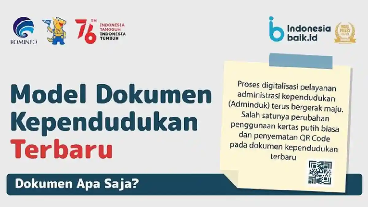 Masyarakat Perlu Tahu, Ini Bentuk dan Model Dokumen Kependudukan Terbaru, Berlaku Pada Berkas Ini