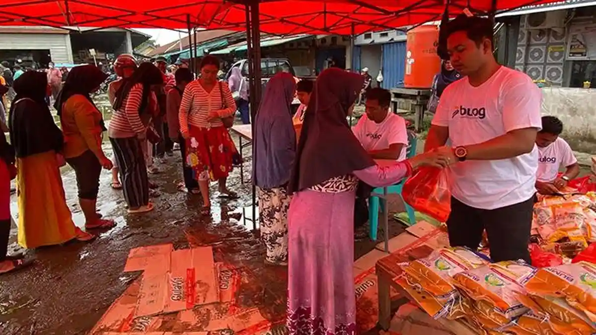 Kendalikan Inflasi Pemkab Sintang Gelar Operasi Pasar Selama 2 Hari