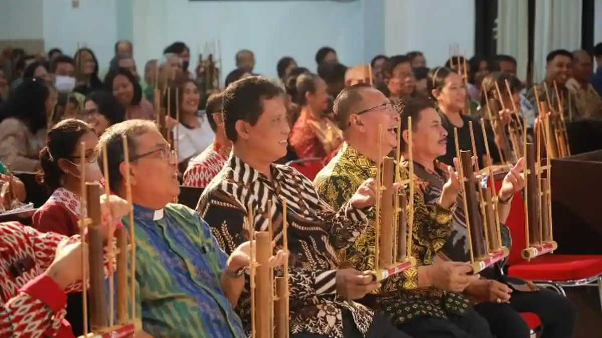 Perayaan Natal Forum Kerjasama Eklesia Klaten, Wabup Klaten Ajak Umat Kristiani untuk Tepo Seliro