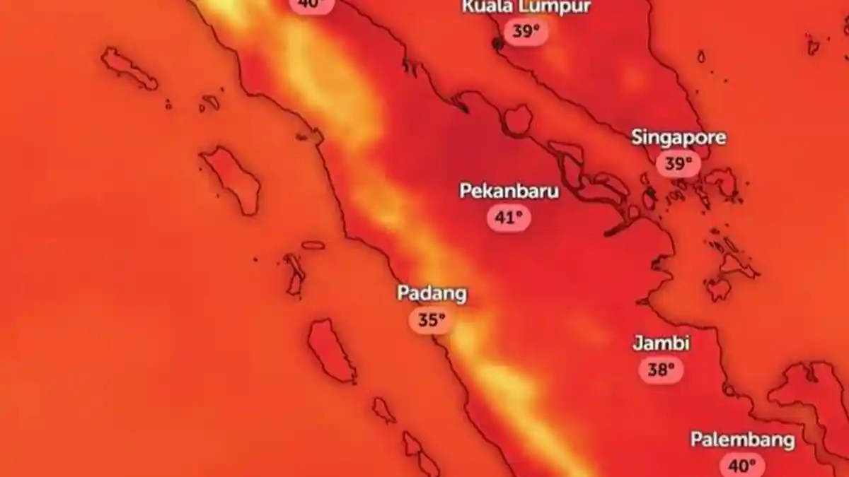 Cuaca Panas Melanda Sumatra, BMKG Ungkap Penyebab dan Imbau Warga Waspada Karhutla hingga Dehidrasi