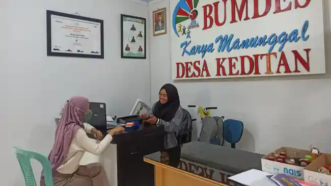 Agen BRILink Keditan jadi Perpanjangan Tangan BRI hingga Beri Literasi Keuangan di Pelosok Desa