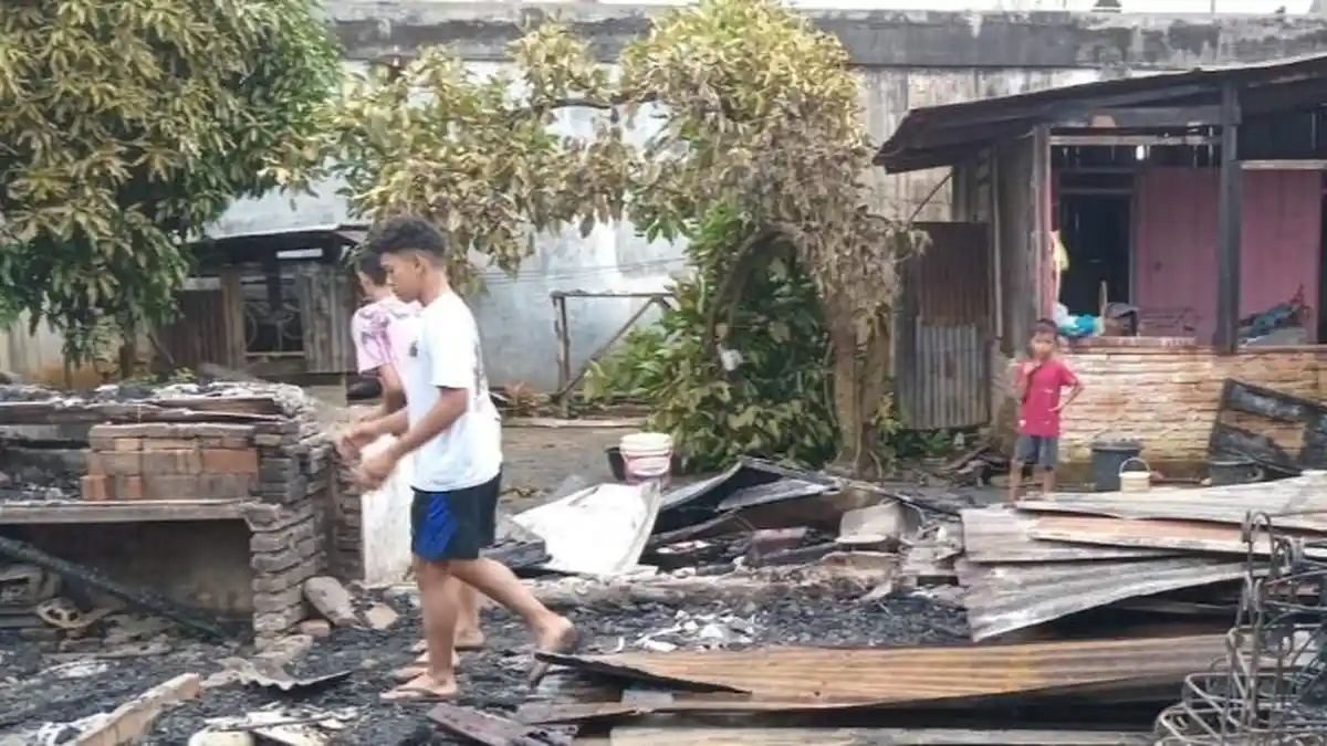 Selain 2 Rumah, 6 Sepmor Juga Ludes dalam Kebakaran di Aceh Singkil, 16 Jiwa Harus Mengungsi