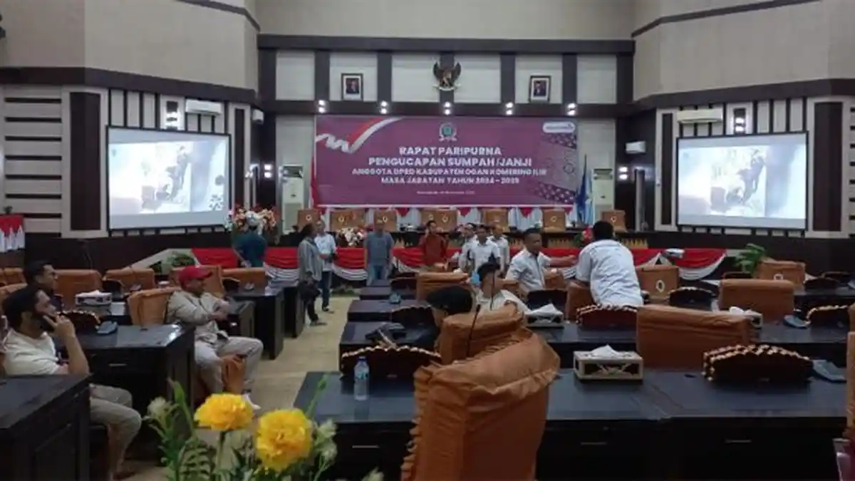 Daftar 45 Anggota DPRD OKI Terpilih yang Bakal Dilantik, Farid Hadi Sasongko Jadi Ketua DPRD OKI