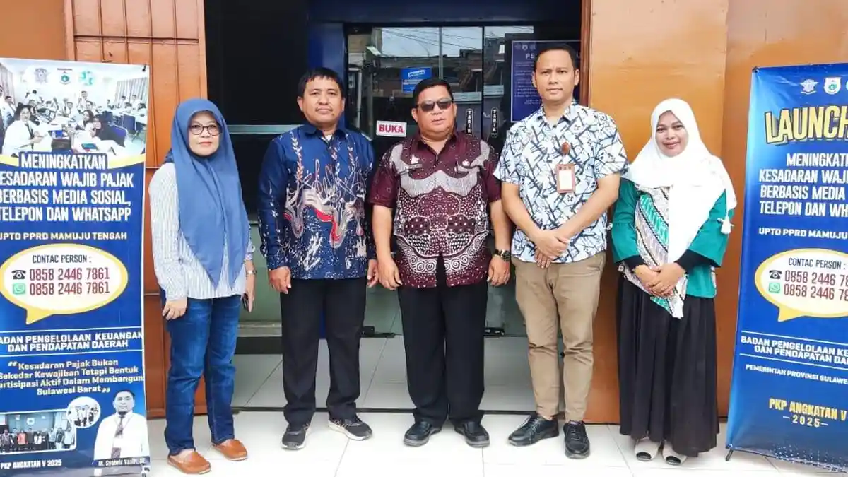 Dekatkan Layanan, UPTD PPRD Mateng Luncurkan Pajak Digital