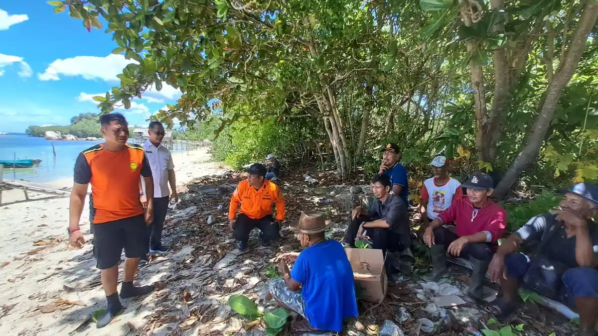 Cuaca Buruk di Bintan, Nelayan Hilang Saat Melaut, Tim Sar Susuri Pantai Cari Korban