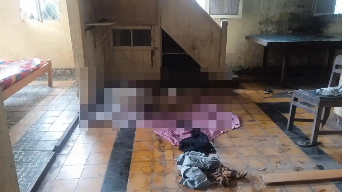 Polsek Siantar Timur Olah TKP Temuan Mayat di Jalan Piere Tendean Ujung