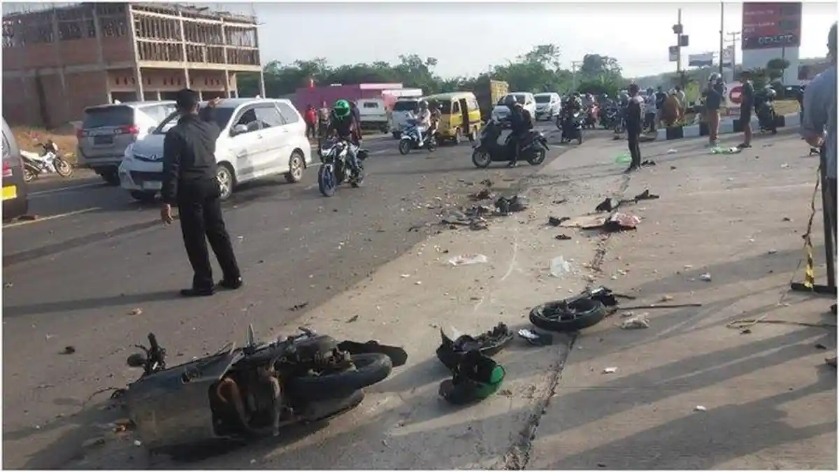 Kecelakaan Maut Tadi Pagi, Kepala Sekolah Tewas di Tempat, Korban Hendak Ikut Solidaritas Hardiknas