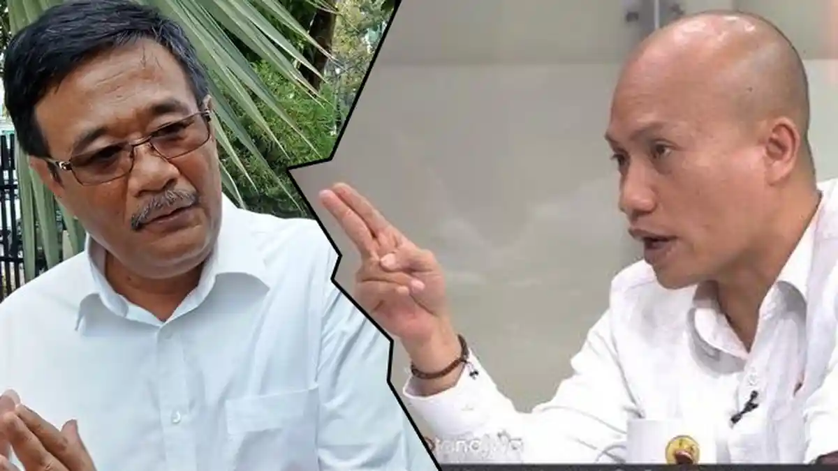 Perdebatan Panas Djarot Vs Taufiqurrahman Soal BTP, Karni Ilyas: Kita Diskusi Anies, Bukan Ahok