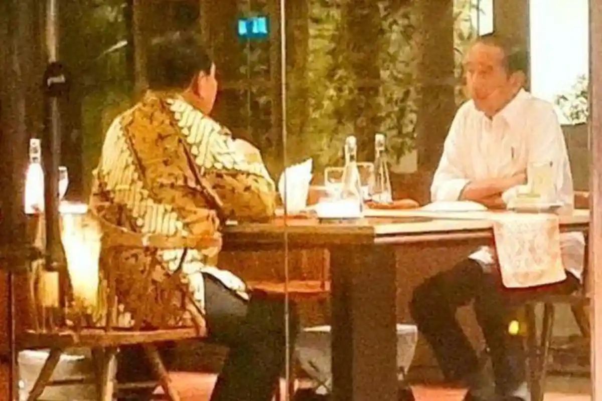 H-1 Debat Pilpres, Jokowi Makan Malam Bersama Prabowo, Begini Respons Pihak Istana