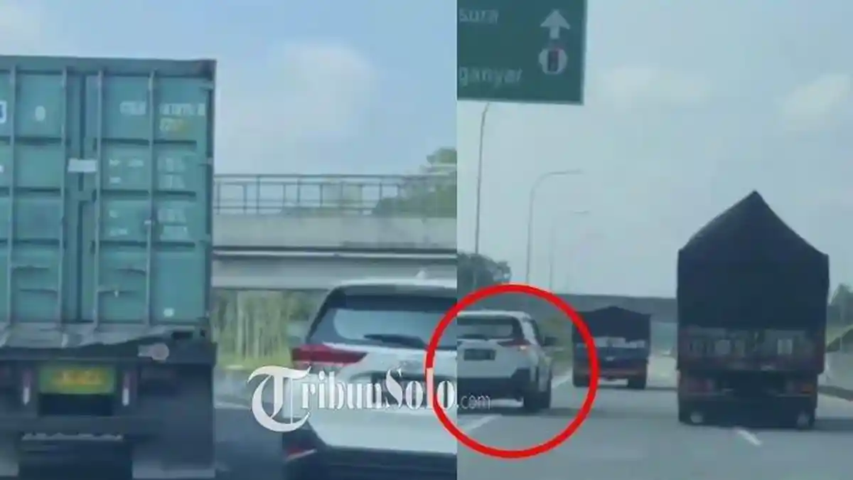 Video Viral, Pengemudi Zig-zag Mobil di Jalan Tol, Kasatlantas Cari Sang Sopir
