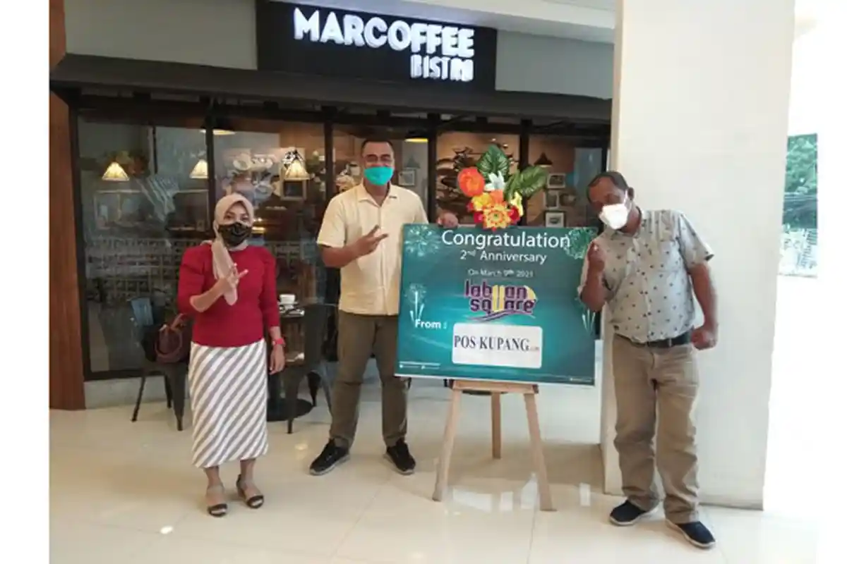 Pimpinan PT TMG Sampaikan Selamat atas HUT ke-2 Labuan Square