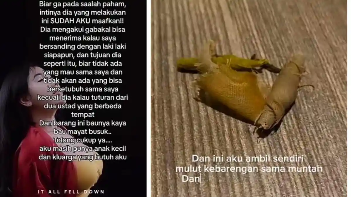 Menolak Cinta Berujung Petaka! Selebgram Cantik Dikirim Santet Bungkusan Kain dan Suara Ledakan