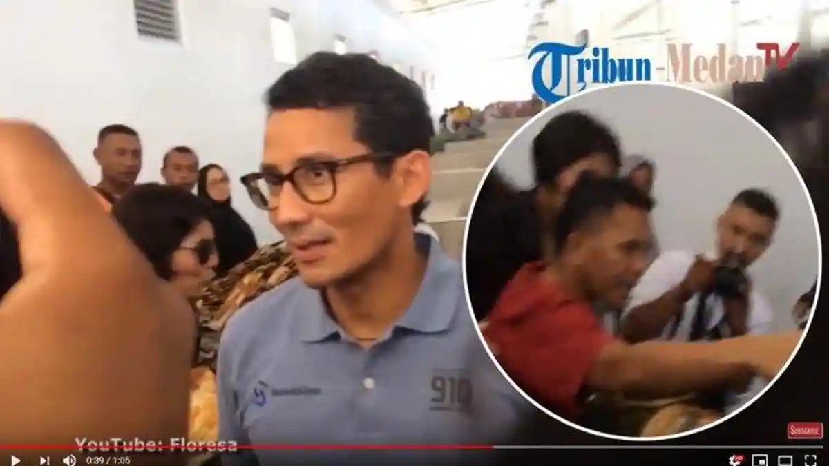 Viral Video Detik-detik Pedagang Marah ke Sandiaga Uno di NTT, Ini yang Sebenarnya Terjadi