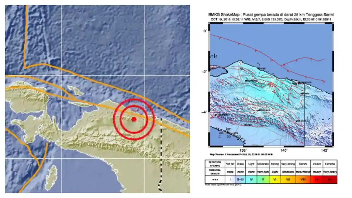 Update Gempa Hari Ini - 4 Guncangan Terjadi di Beberapa Wilayah: Donggala, Ambon, Sibolga & Jayapura