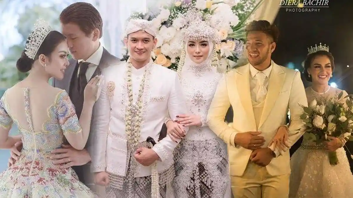 Pernikahan Mewah Selebriti Indonesia di Tahun 2019, Ada Pasangan Tanpa Proses Pacaran