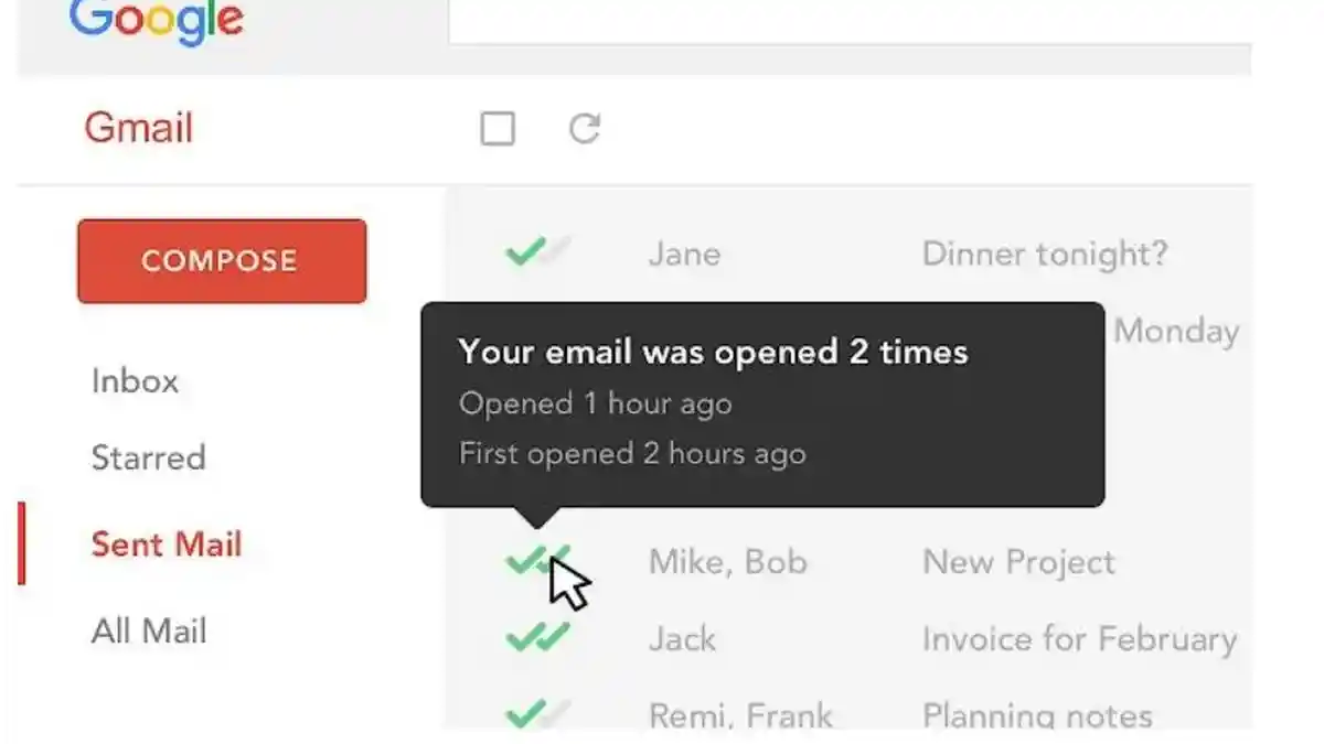 Cara Mengetahui Email Kamu Sudah Dibaca atau Belum oleh Penerima