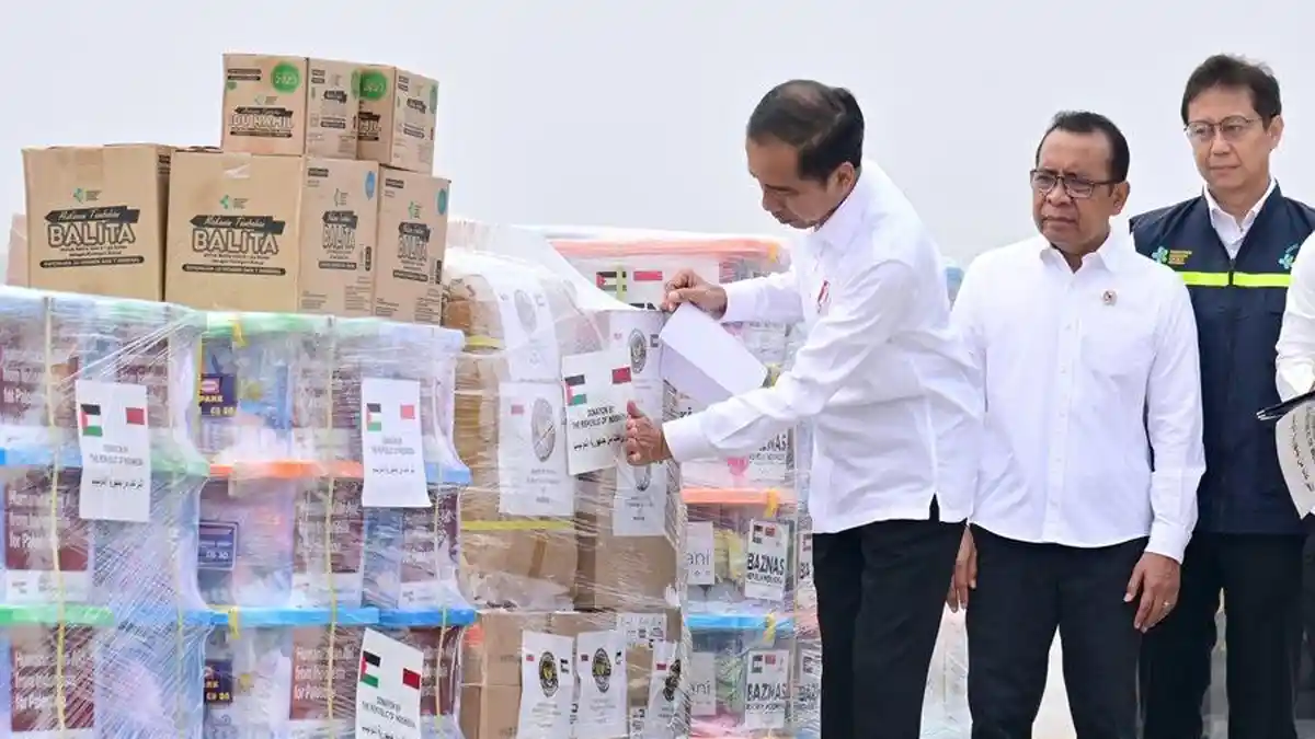 Alhamdulillah! Bantuan Tahap Pertama Indonesia Telah Masuk Gaza
