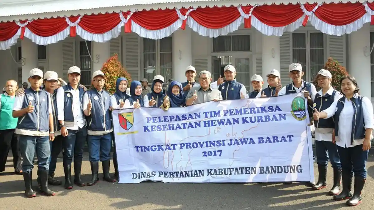 Jaga Ketat Kesehatan Hewan, Aher: Itu Syarat Wajib dalam Qurban