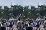 Ratusan Jemaah Naqsabandiyah di Makassar Rayakan Idul Fitri Hari Ini Kamis