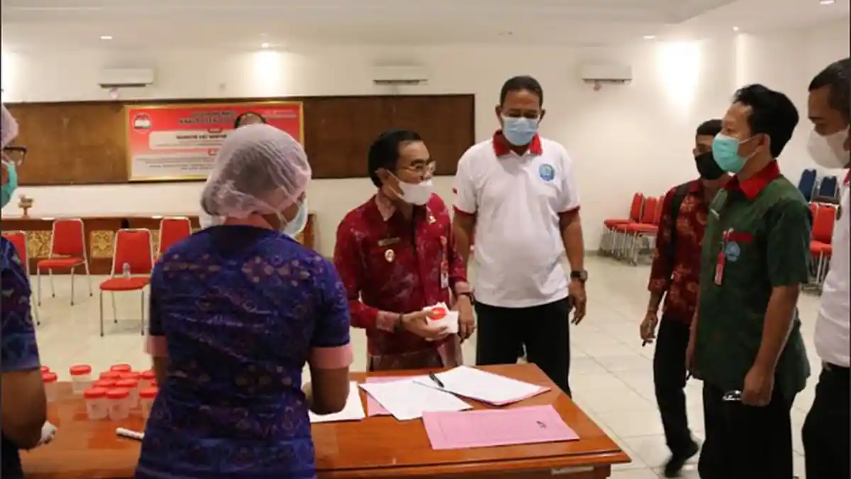 23 Pejabat Pemkab Tabanan Diakukan Tes Urine, Hasilnya Semua Dinyatakan Negatif Terpapar Narkotika