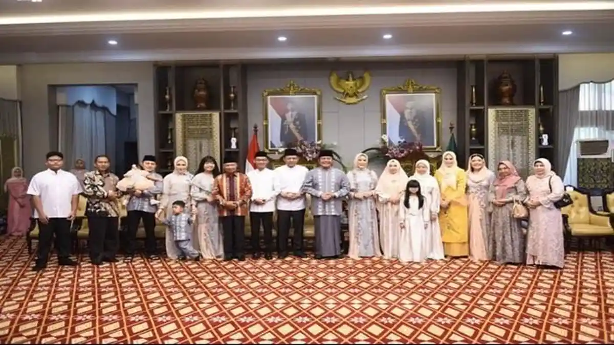 Enos-Yudha Silaturahmi ke Kediaman Gubernur dan Wakil Gubernur Sumsel