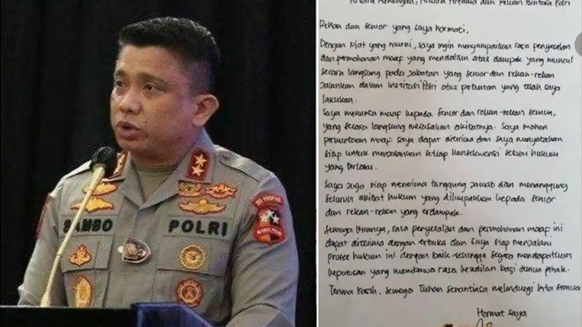 Ucapannya Kontradikif, Ferdy Sambo Sebut Siap Menerima Konsekuensi, Tapi Tak Terima Saat Dipecat