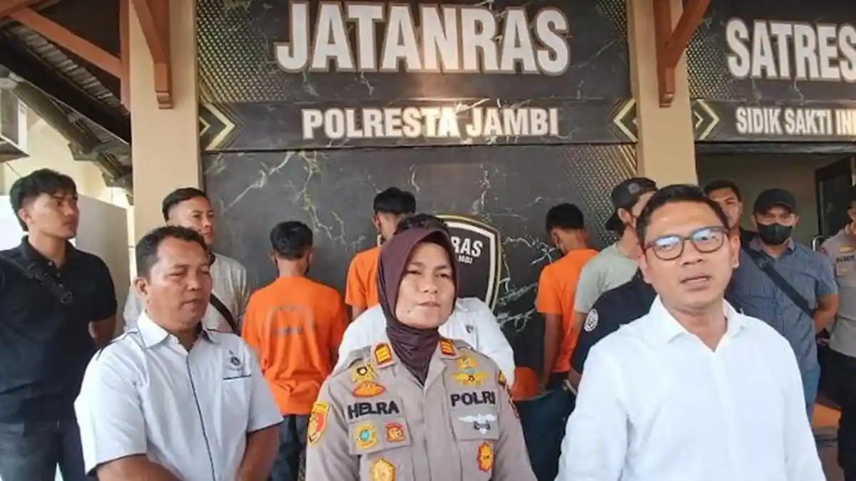 Anak SMP Tawuran di Jambi hingga Tabrak Warga, 5 Orang Diamankan Polisi
