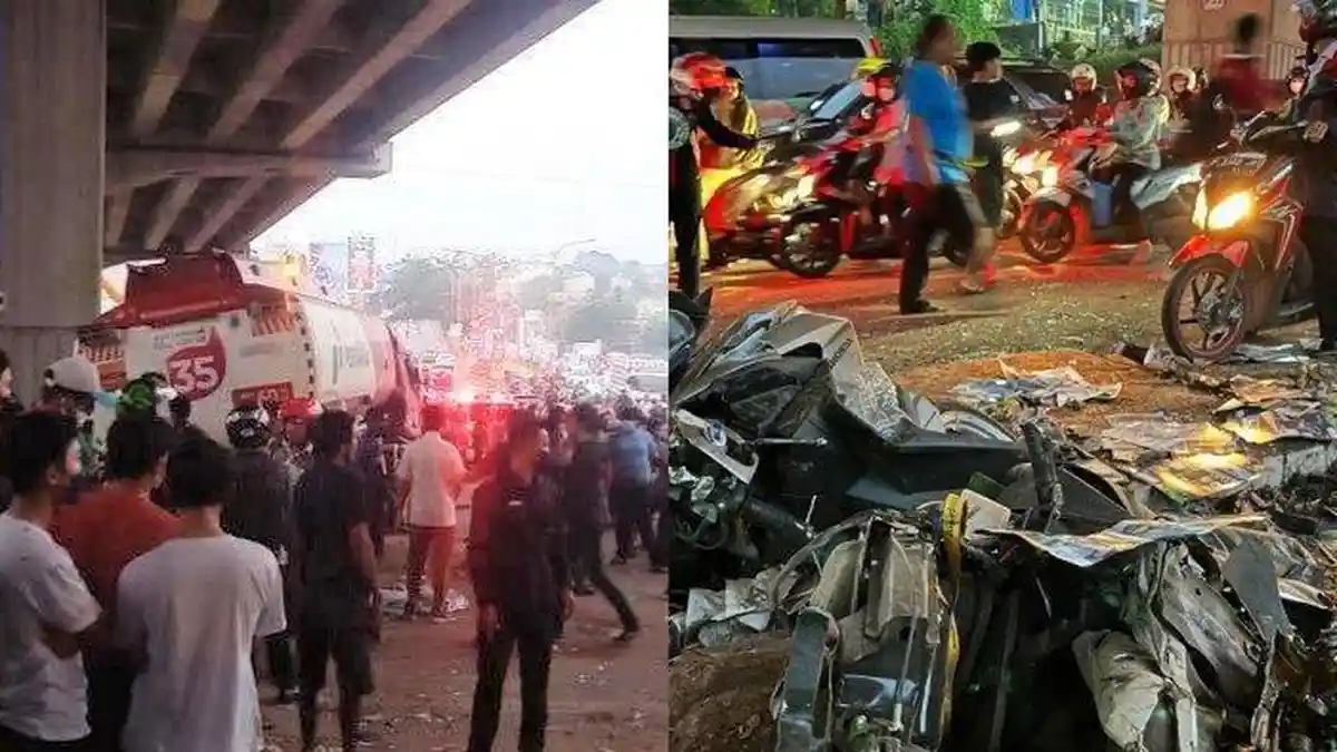 Sopir Angkot Selamat Dalam Kecelakaan Maut Cibubur, Gemetar Tak Berani Lihat Korban